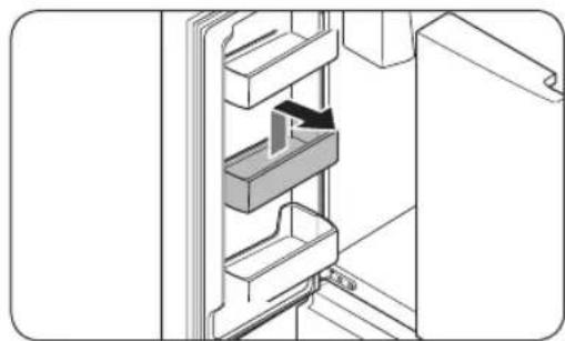 SAMSUNG RF25C5551SR - Compartimientos de las puertas - 2