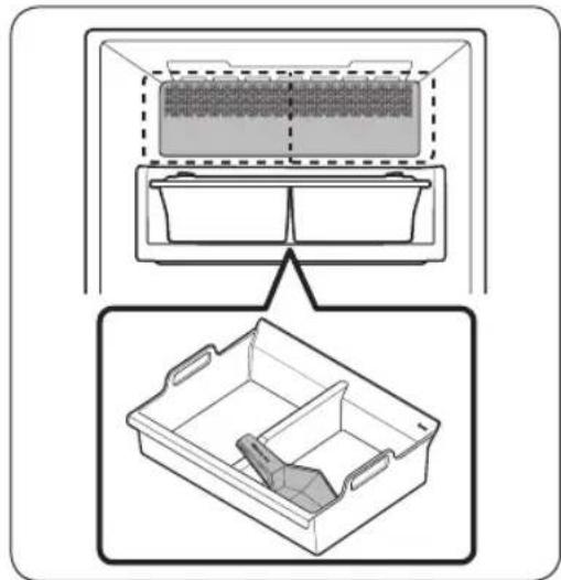 SAMSUNG RF25C5551SR - Ice maker - 1