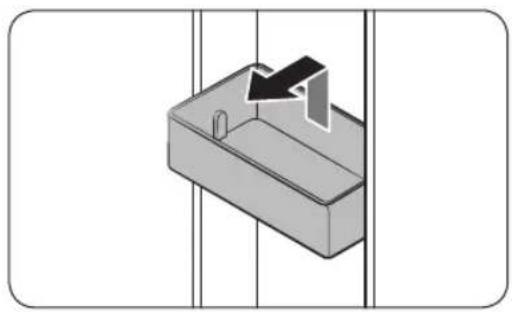 SAMSUNG RF25C5551SR - Bacs de la porte - 1