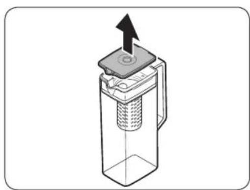 SAMSUNG RF25C5551SR - Llenado automatico de la jarra (solo para los modelos correspondentes) - 1