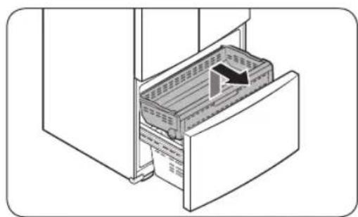 SAMSUNG RF25C5551SR - Bacs du congelateur (modèlees applicables uniquement) - 3