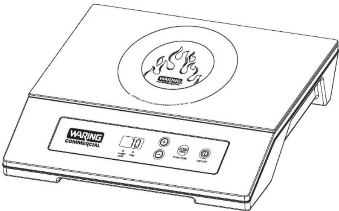 Waring Commercial WIH200 - INDUCTION RANGE HORNILLO DE INDUCCIÓN TABLE DE CUISSON À INDUCTION - 1