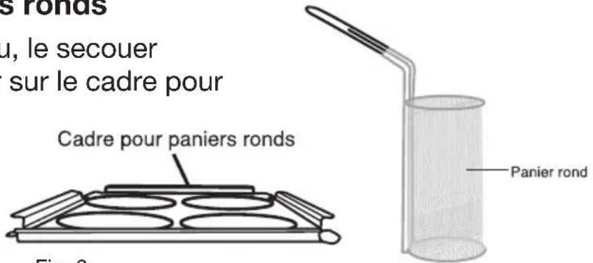 Waring Commercial WPC100 - Égoutage - Paniers ronds - 1