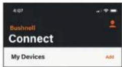 BUSHNELL BackTrack Mini GPS - CONNECTING AND USING THE BUSHNELL® CONNECT APP - 3