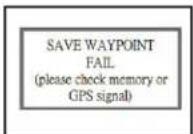 BUSHNELL BackTrack Mini GPS - Waypoint Saving Shortcut: - 7