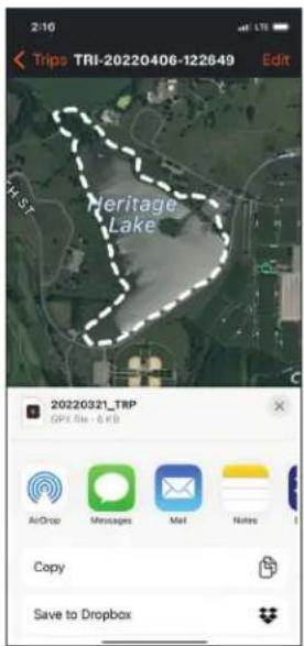 BUSHNELL BackTrack Mini GPS - Inviare e condividere itinerari e waypoint all'interno dell'app Bushnell Connect - 1