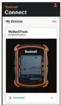 BUSHNELL BackTrack Mini GPS - VERBINDUNG UND VERWENDUNG DER BUSHNELL® CONNECT APP - 6