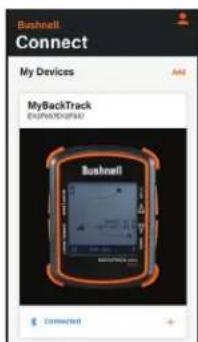 BUSHNELL BackTrack Mini GPS - APP BUSHNELL CONNECT - 9