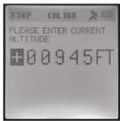3.56P CALIBR PLEASE ENTER CURRENT ALTITUDE 080945FT