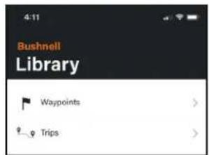 BUSHNELL BackTrack Mini GPS - Library (Biblioteca) de Bushnell Connect: - Viajes y puntos de referencia - 3