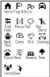 Home Flag Hills Car Trail head Fonce Fish Tree Stand Back Pack Camp Bird Crossing Tracks River Meadow Tree Forest Deer