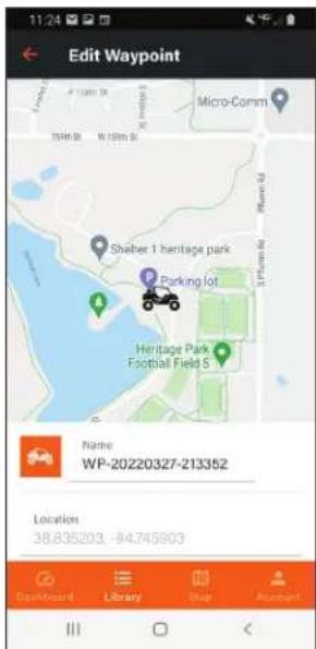 Edit Waypoint Micro-Comm Shelter 1 heritage park Parking lot Heritage Park Football Field 5 Name WP-20220327-213352 Location 38.835203, -94.745903