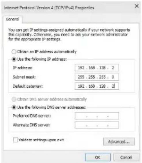 ASUS G16CH - Pour configurer une connexion réseau à adresse IP statique : - 1