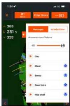 1:54 a1 Enter Store [5] 366 351 y 339 Messages Introduction Ampowerment Volume 40 Clip Clear Boose Bose Note Miss shoot