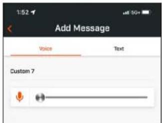 Add Message Voice Text Custom 7