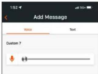 Add Message Voice Text Custom 7