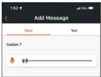 Add Message Voice Text Custom 7