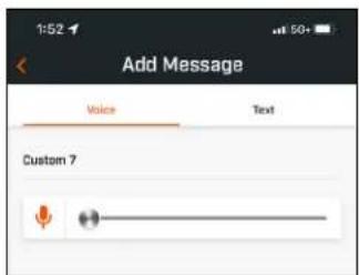 Add Message Voice Text Custom 7