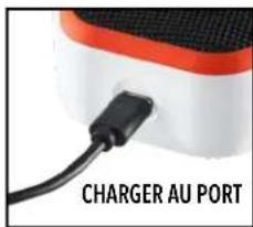 CHARGER AU PORT