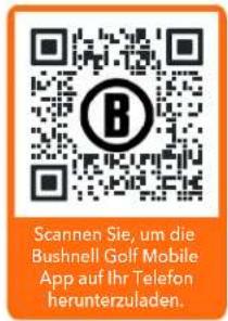 Scannen Sie, um die Bushnell Golf Mobile App auf Ihr Telefon herunterzuladen.