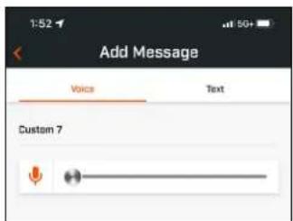 Add Message Voice Text Custom 7
