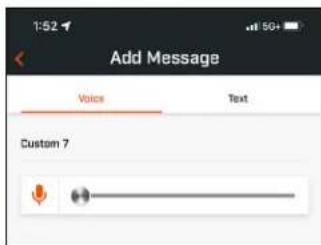 Add Message Voice Text Custom 7