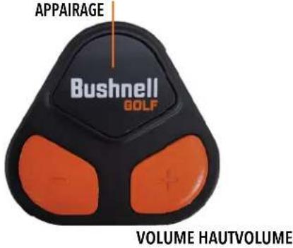 APPAIRAGE Bushnell GOLF VOLUME HAUTVOLUME