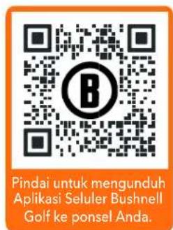 Pindai untuk mengunduh Aplikasi Seluler Bushnell Golf ke ponsel Anda.