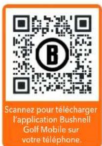 Scannez pour télécharger l'application Bushnell Golf Mobile sur votre téléphone.