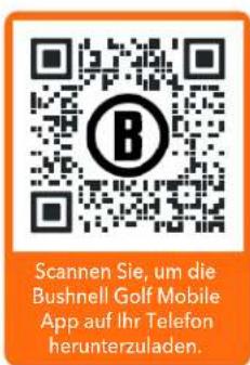 Scannen Sie, um die Bushnell Golf Mobile App auf Ihr Telefon herunterzuladen.
