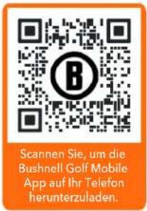 Scannen Sie, um die Bushnell Golf Mobile App auf Ihr Telefon herunterzuladen.
