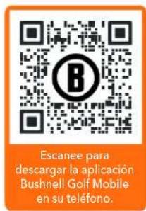Escanee para descargar la aplicación Bushnell Golf Mobile en su teléfono.
