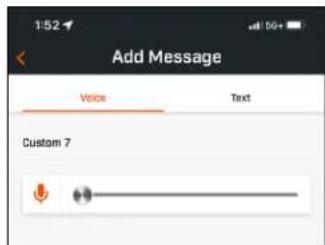 Add Message Voice Text Custom 7