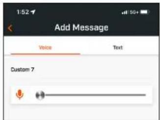 Add Message Voice Text Custom 7
