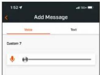 Add Message Voice Text Custom 7