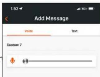 Add Message Voice Text Custom 7