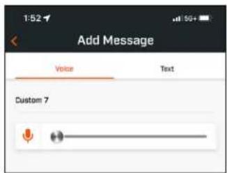 Add Message Voice Text Custom 7