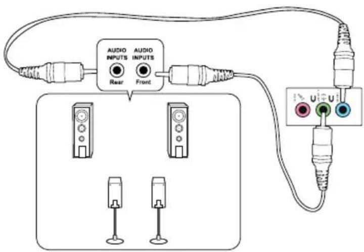 ASUS G15DS - Connector un système de haut-parleurs 4 - 1