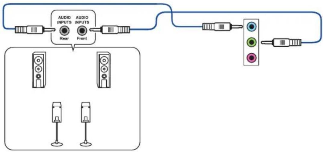 ASUS G10CE - Connector un système de haut-parleurs à 2 canaux - 2