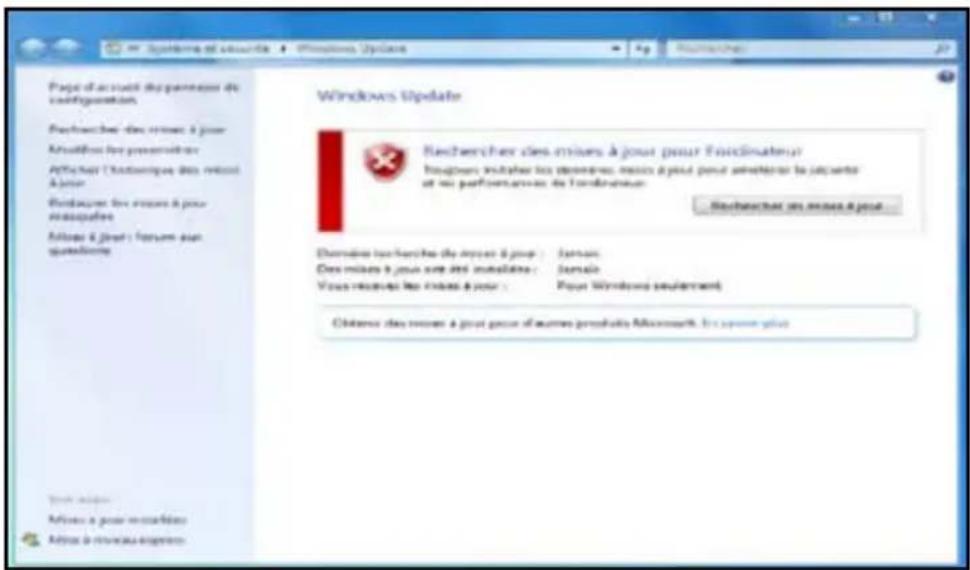 ASUS Essentio CG8350 - Pour ouvrir Windows® Update : - 1