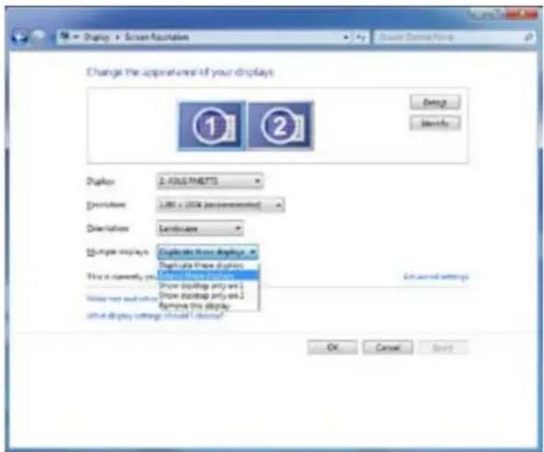 ASUS Essentio CG8350 - To set up multiple displays: - 4