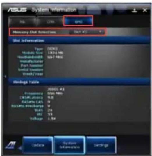 ASUS Essentio CG8350 - Información del sistema - 4