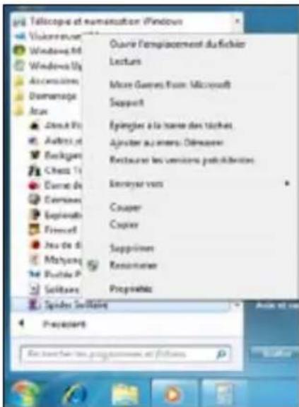 ASUS Essentio CG8350 - Épingler des programmes au menu Démarrer ou à la barre des tâches - 1