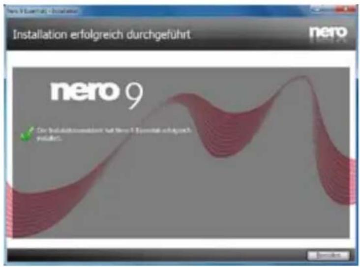 ASUS Essentio CG8350 - So installieren Sie Nero 9: - 8