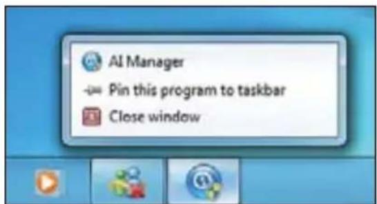 ASUS Essentio CG8350 - To pin programs on the Start menu or taskbar: - 5