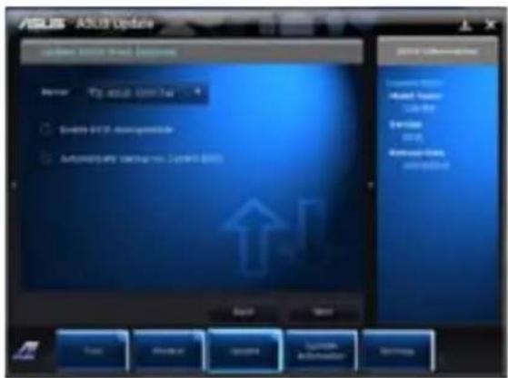 ASUS Essentio CG8350 - De BIOS via de internet bijwerken - 2