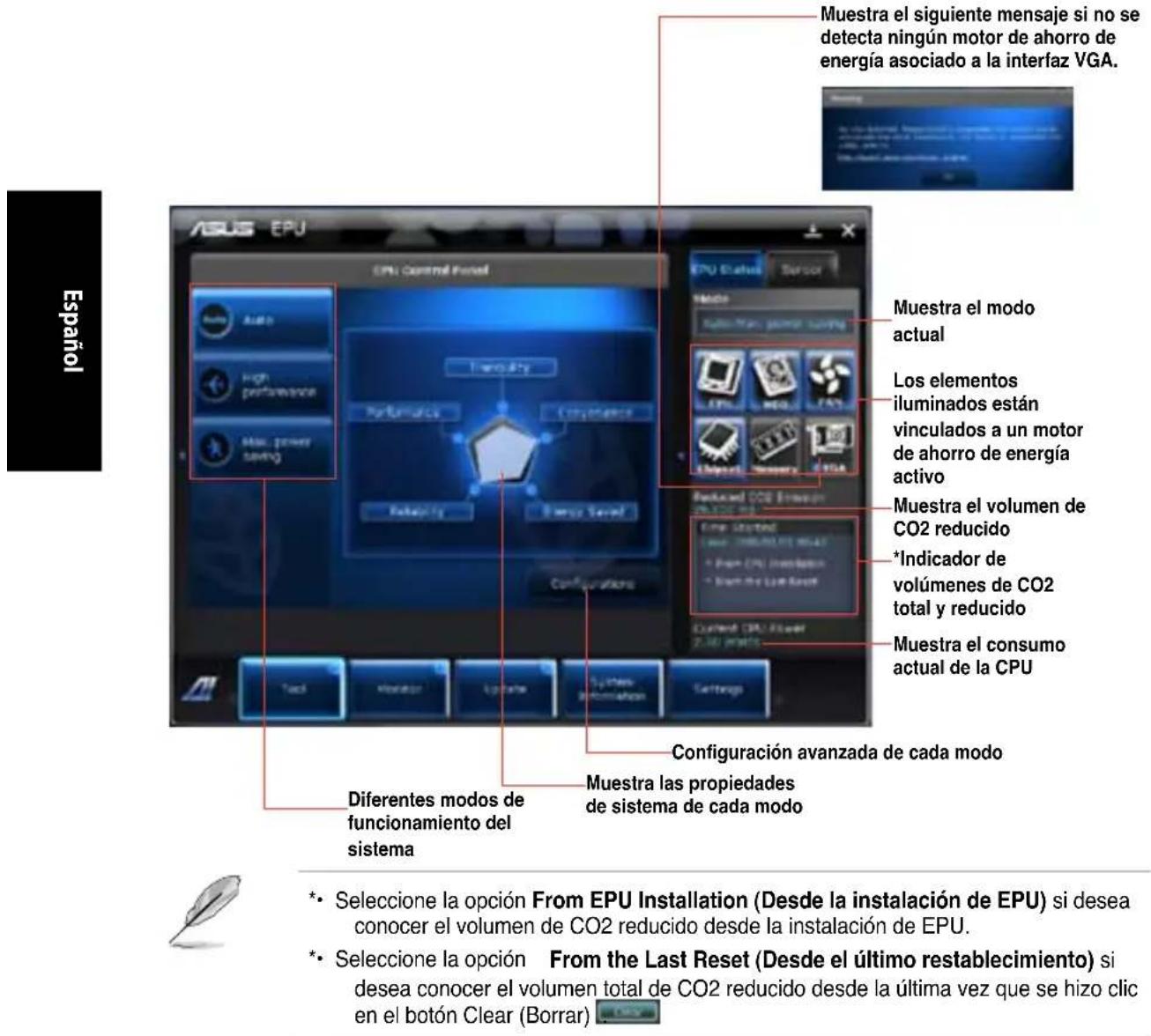 ASUS Essentio CG8350 - Inicio de EPU - 1