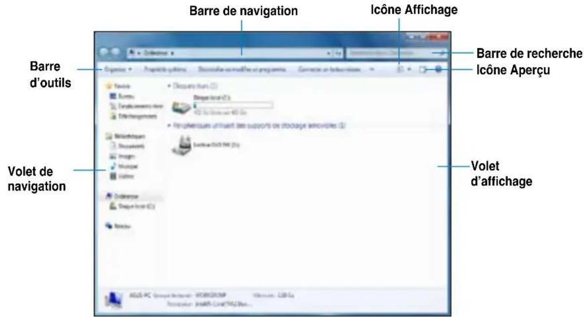 ASUS Essentio CG8350 - Pour démarrer Windows Explorer : - 2