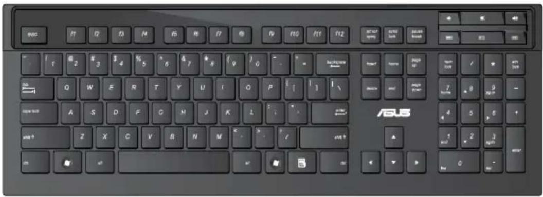 ASUS Essentio CG8350 - Het multimedia-toetsenbord gebruiken (alleen op geselecteerde modellen) - 2
