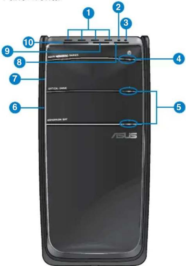 ASUS Essentio CG8350 - Familiarícese con el equipo - 2